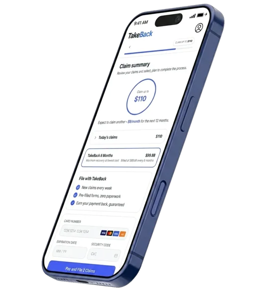 TakeBack app